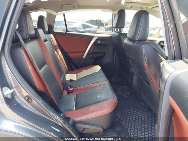 12665035 :رقم المزاد ، 2T3DFREV6FW390437 vin ، 2015 Toyota Rav4 Limited مزاد بيع