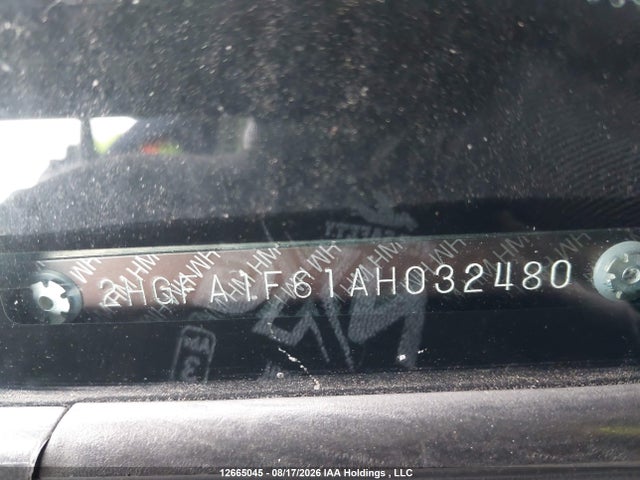 12665045 :رقم المزاد ، 2HGFA1F61AH032480 vin ، 2010 Honda Civic Lx-s مزاد بيع