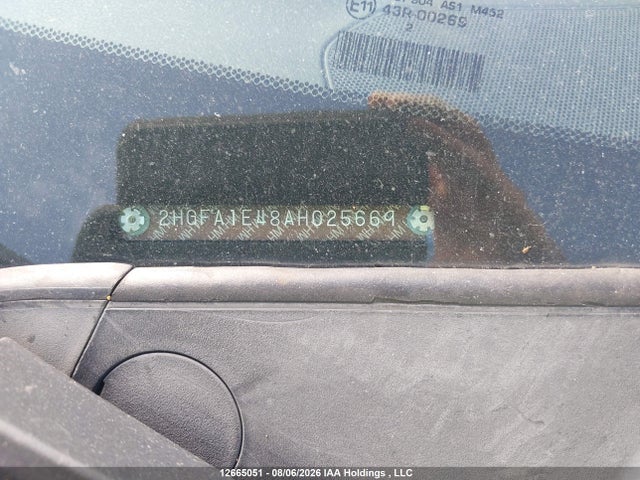 Aukcja sprzedaży 2010 Honda Civic, vin: 2HGFA1E48AH025669, numer aukcji: 12665051