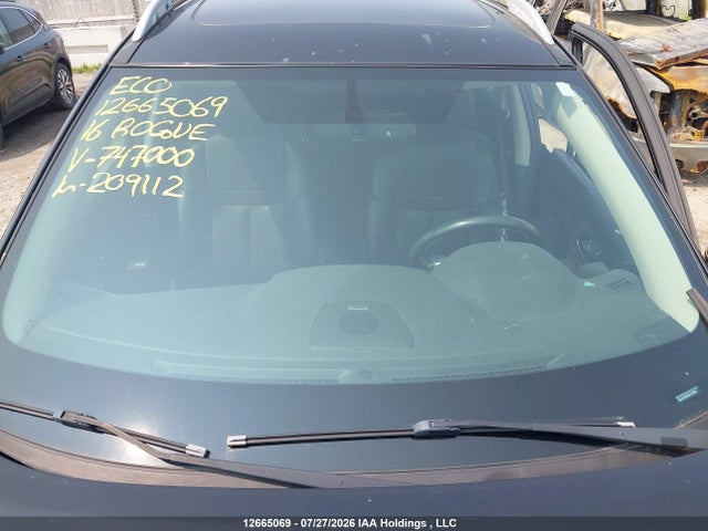 5N1AT2MV5GC747000 Nissan Rogue S/sl Premium/sv