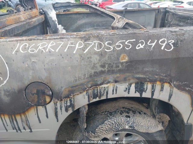 12665087 :رقم المزاد ، 1C6RR7FP7DS552493 vin ، 2013 Ram 1500 St مزاد بيع
