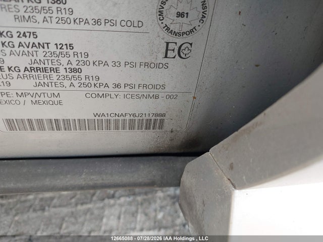 Продаж на аукціоні авто 2018 Audi Q5 Prestige, vin: WA1CNAFY6J2117888, номер лоту: 12665088