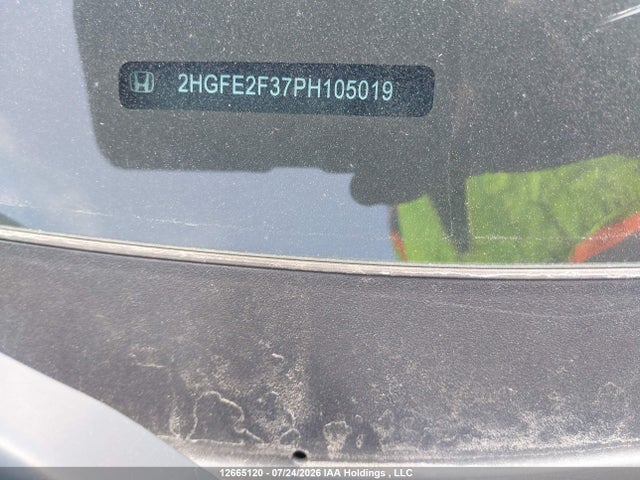 Honda Civic 2023 2HGFE2F37PH105019 Image 18
