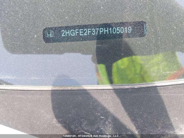 Honda Civic 2023 2HGFE2F37PH105019 Image 19