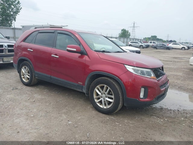 12665135 :رقم المزاد ، 5XYKTCA62FG615723 vin ، 2015 Kia Sorento Lx/lx Premium مزاد بيع