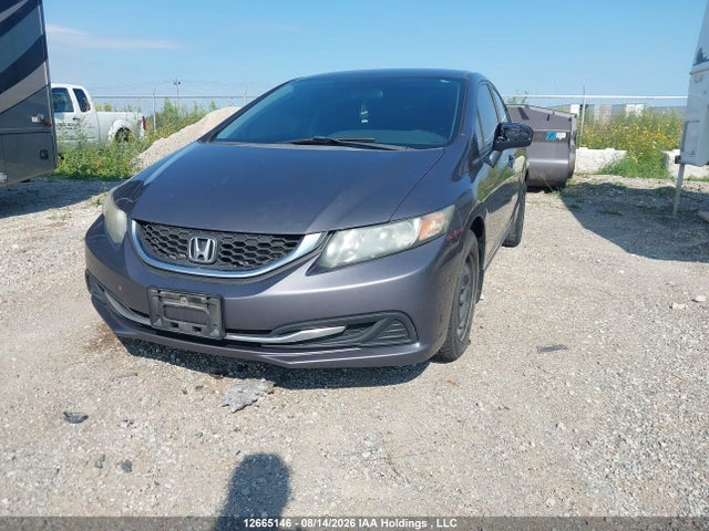 Honda Civic Lx 2014 2HGFB2E49EH012521 Image 2