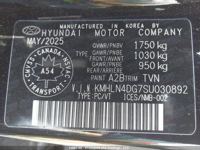 Hyundai Elantra Luxury 2025 KMHLN4DG7SU030892 Image 19