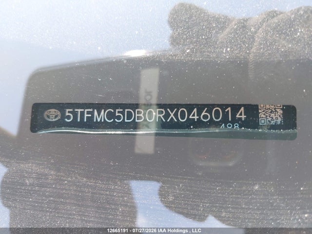 5TFMC5DB0RX046014 Toyota Tundra Hybrid Platinum 4x4