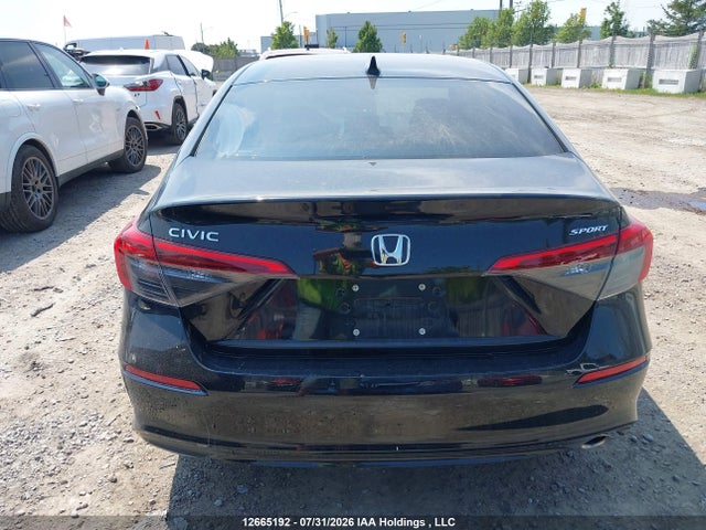 12665192 :رقم المزاد ، 2HGFE2F54NH116316 vin ، 2022 Honda Civic Sport مزاد بيع