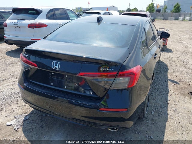 12665192 :رقم المزاد ، 2HGFE2F54NH116316 vin ، 2022 Honda Civic Sport مزاد بيع