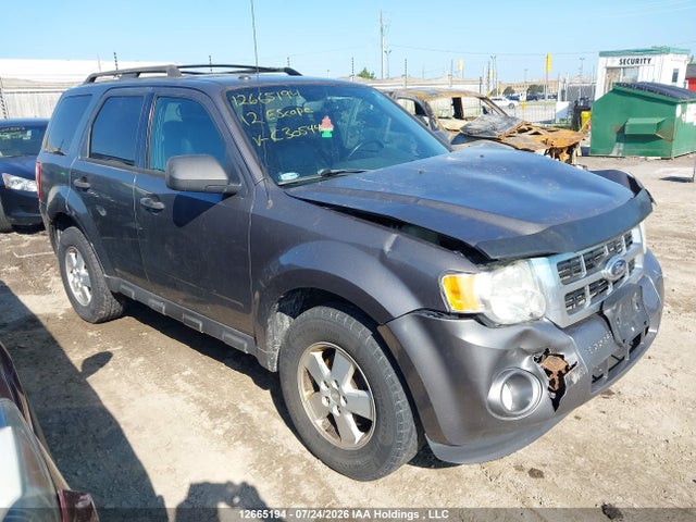 Auction sale of the 2012 Ford Escape Xlt, vin: 1FMCU9D72CKC30544, lot number: 12665194