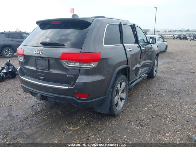 2015 Jeep Grand Cherokee Limited მანქანა იყიდება აუქციონზე, vin: 1C4RJFBGXFC820613, აუქციონის ნომერი: 12665206