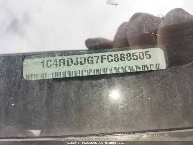 1C4RDJDG7FC888505 Dodge Durango