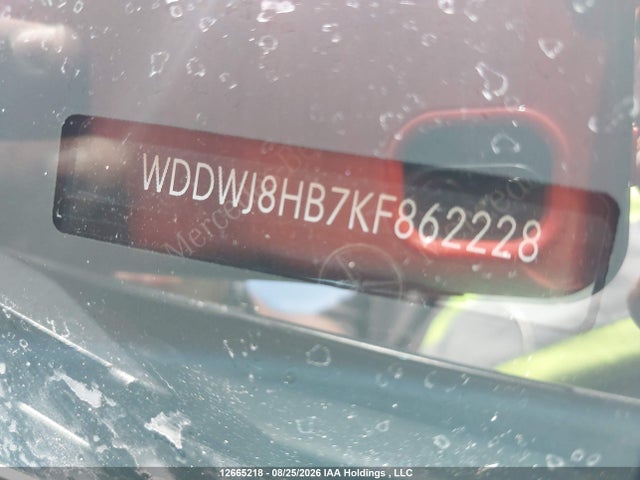 WDDWJ8HB7KF862228 Mercedes-Benz C 63 AMG-S