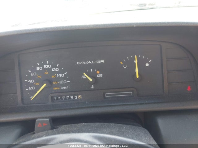 1994 Chevrolet Cavalier მანქანა იყიდება აუქციონზე, vin: 3G1JC5140RS807613, აუქციონის ნომერი: 12665225