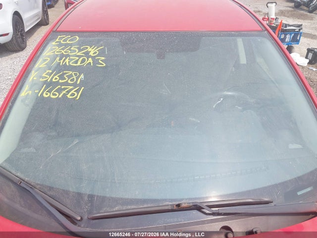 Продаж на аукціоні авто 2012 Mazda Mazda3, vin: JM1BL1KF0C1516381, номер лоту: 12665246