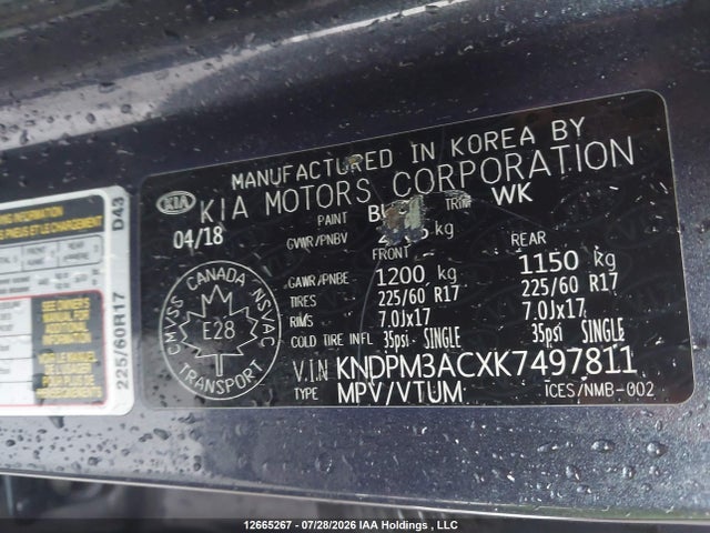 KIA Sportage Lx 2019 KNDPM3ACXK7497811 Image 20