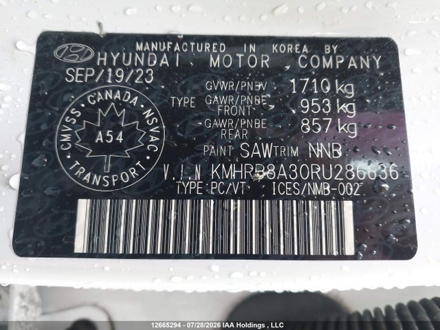 Hyundai Venue Essential 2024 KMHRB8A30RU286636 Image 9