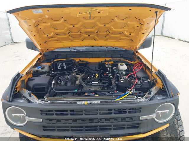 2022 Ford Bronco Big Bend/black Diamond/outer Banks მანქანა იყიდება აუქციონზე, vin: 1FMDE5BH4NLB27032, აუქციონის ნომერი: 12665311