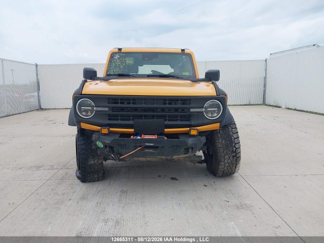 2022 Ford Bronco Big Bend/black Diamond/outer Banks მანქანა იყიდება აუქციონზე, vin: 1FMDE5BH4NLB27032, აუქციონის ნომერი: 12665311