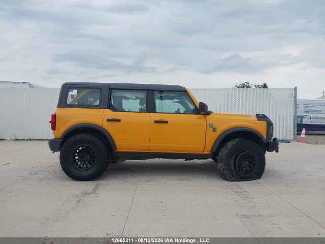 2022 Ford Bronco Big Bend/black Diamond/outer Banks მანქანა იყიდება აუქციონზე, vin: 1FMDE5BH4NLB27032, აუქციონის ნომერი: 12665311