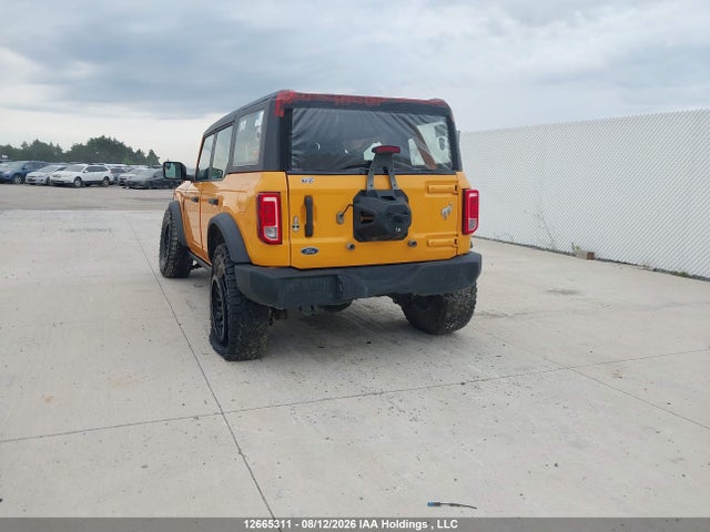 2022 Ford Bronco Big Bend/black Diamond/outer Banks მანქანა იყიდება აუქციონზე, vin: 1FMDE5BH4NLB27032, აუქციონის ნომერი: 12665311