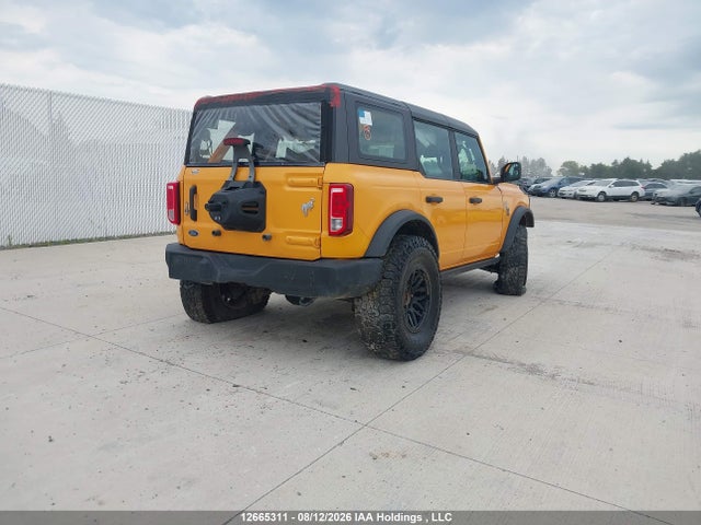 2022 Ford Bronco Big Bend/black Diamond/outer Banks მანქანა იყიდება აუქციონზე, vin: 1FMDE5BH4NLB27032, აუქციონის ნომერი: 12665311
