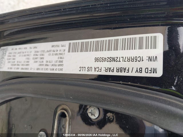 RAM 1500 Classic Slt 2022 1C6RR7LT2NS249396 Image 19
