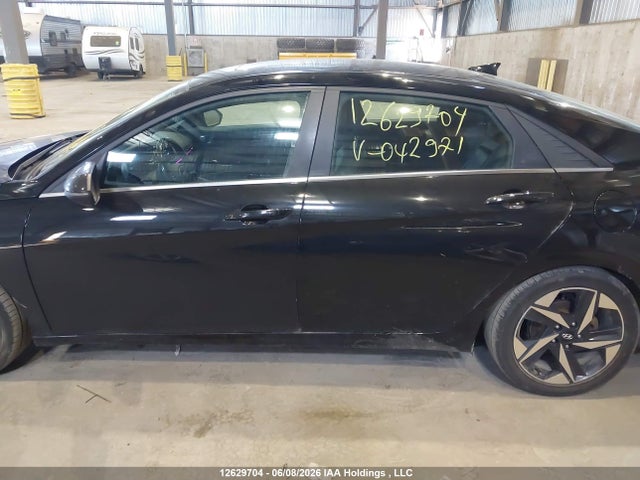 12629704 :رقم المزاد ، KMHLN4AJ9PU042971 vin ، 2023 Hyundai Elantra Hybrid Luxury مزاد بيع