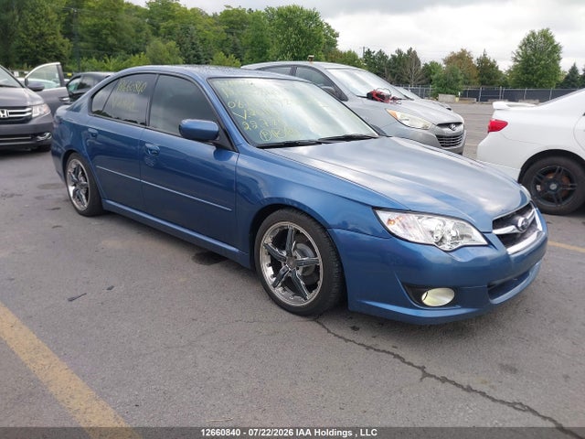 2008 Subaru Legacy 2.5 I/2.5 I Touring Package მანქანა იყიდება აუქციონზე, vin: 4S3BL616187201141, აუქციონის ნომერი: 12660840