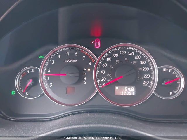 2008 Subaru Legacy 2.5 I/2.5 I Touring Package მანქანა იყიდება აუქციონზე, vin: 4S3BL616187201141, აუქციონის ნომერი: 12660840
