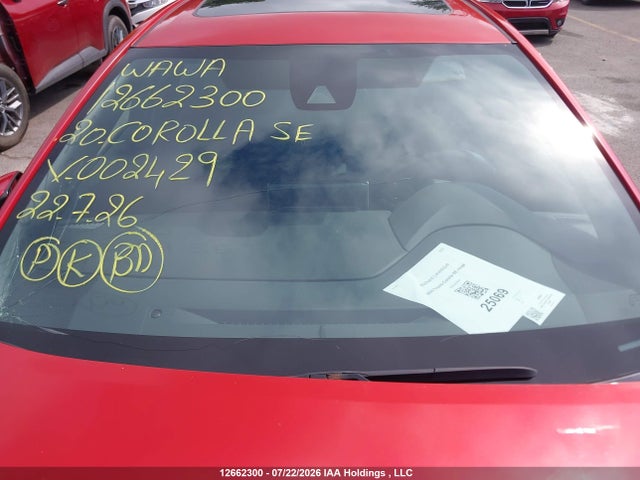 Toyota COROLLA SE 2020 5YFB4RBE9LP002429 Image 16