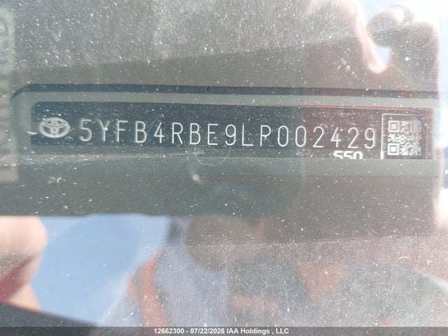 Toyota COROLLA SE 2020 5YFB4RBE9LP002429 Image 18