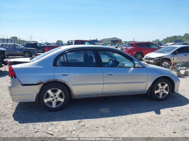 12665356 :رقم المزاد ، 2HGES168X5H021185 vin ، 2005 Honda Civic Si Si مزاد بيع