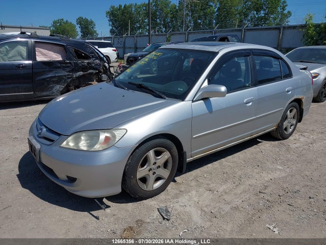 12665356 :رقم المزاد ، 2HGES168X5H021185 vin ، 2005 Honda Civic Si Si مزاد بيع