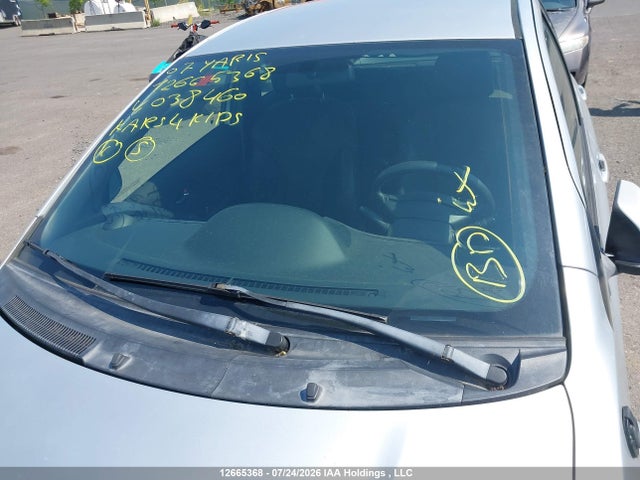 Aukcja sprzedaży 2007 Toyota Yaris, vin: JTDKT923175038460, numer aukcji: 12665368