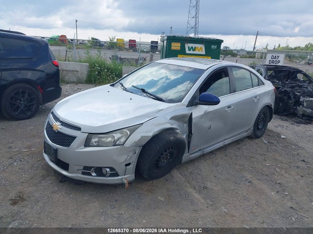 12665370 :رقم المزاد ، 1G1PG5SCXC7399485 vin ، 2012 Chevrolet Cruze Lt Turbo مزاد بيع