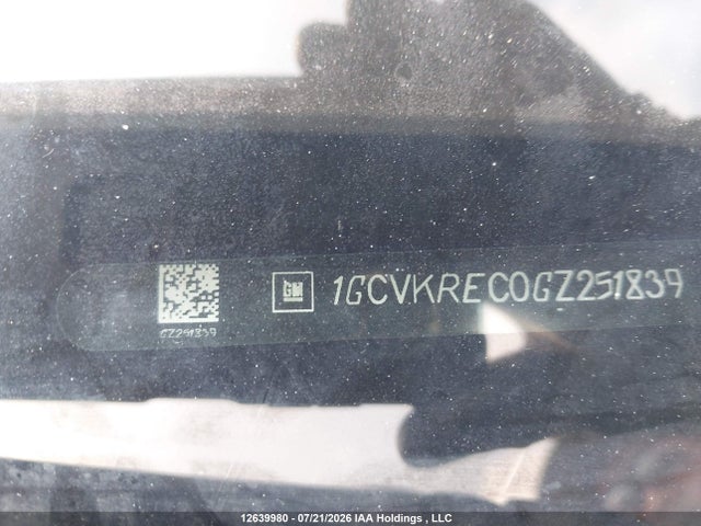 Aukcja sprzedaży 2016 Chevrolet Silverado 1500 Lt, vin: 1GCVKREC0GZ251839, numer aukcji: 12639980