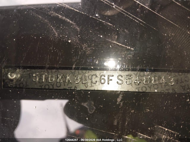 Toyota Sienna Le V6 2015 5TDKK3DC6FS548843 Image 19