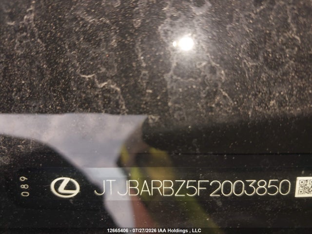 JTJBARBZ5F2003850 Lexus Nx 200t 200t