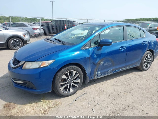 Продаж на аукціоні авто 2014 Honda Civic Ex, vin: 2HGFB2F5XEH031523, номер лоту: 12665423