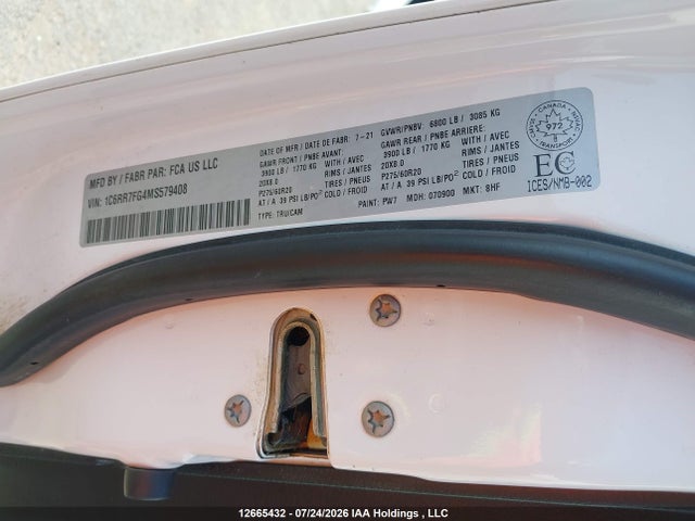 RAM 1500 Classic Tradesman 2021 1C6RR7FG4MS579408 Image 19