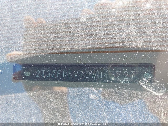 Aukcja sprzedaży 2013 Toyota Rav4 Le, vin: 2T3ZFREV7DW045727, numer aukcji: 12665441