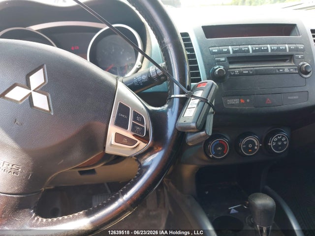 12639518 :رقم المزاد ، JA4JT3AX8AZ607361 vin ، 2010 Mitsubishi Outlander Ls مزاد بيع