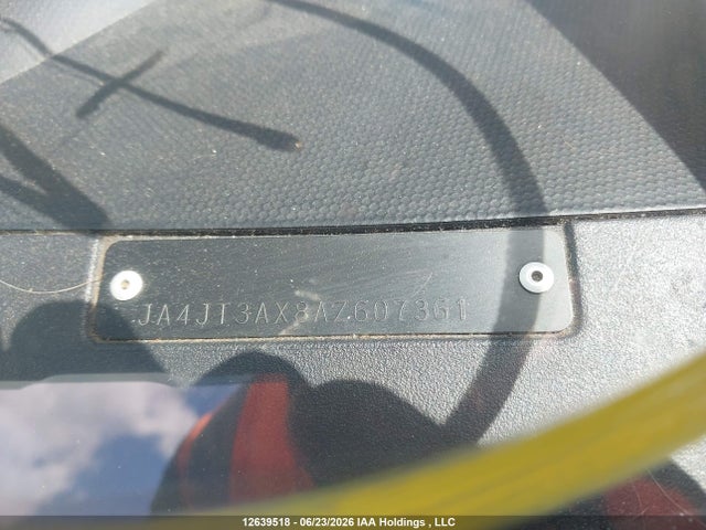 12639518 :رقم المزاد ، JA4JT3AX8AZ607361 vin ، 2010 Mitsubishi Outlander Ls مزاد بيع