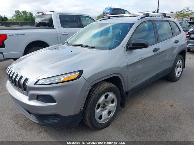 12656194 :رقم المزاد ، 1C4PJMAS9HW521617 vin ، 2017 Jeep Cherokee Sport مزاد بيع