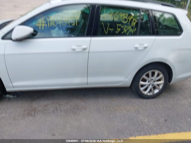 Auction sale of the 2017 Volkswagen Golf Sportwagen 1.8 Tsi Comfortline/1.8 Tsi Highline/1.8 Tsi Trendline, vin: 3VW017AU2HM537241, lot number: 12648951