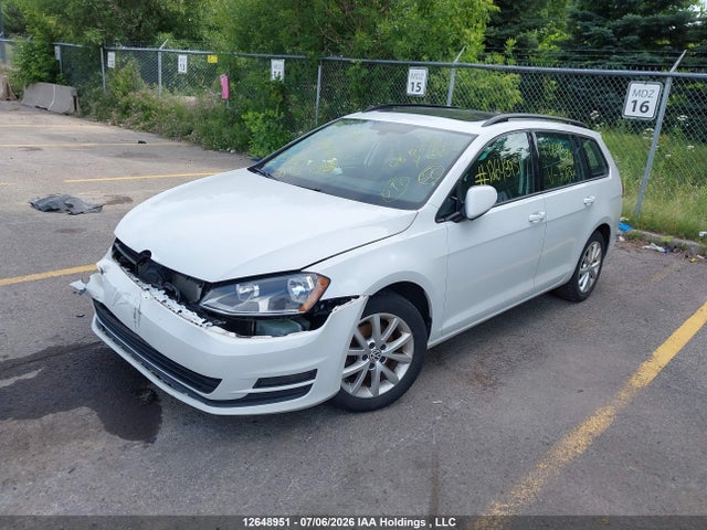 Auction sale of the 2017 Volkswagen Golf Sportwagen 1.8 Tsi Comfortline/1.8 Tsi Highline/1.8 Tsi Trendline, vin: 3VW017AU2HM537241, lot number: 12648951
