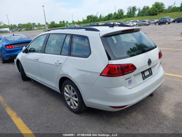Auction sale of the 2017 Volkswagen Golf Sportwagen 1.8 Tsi Comfortline/1.8 Tsi Highline/1.8 Tsi Trendline, vin: 3VW017AU2HM537241, lot number: 12648951