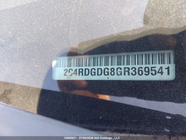 Dodge Grand Caravan Crew 2016 2C4RDGDG8GR369541 Image 20